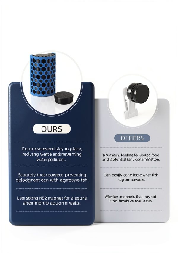 Automatic Fish Feeder Rust Free Design Secure Seaweed-2